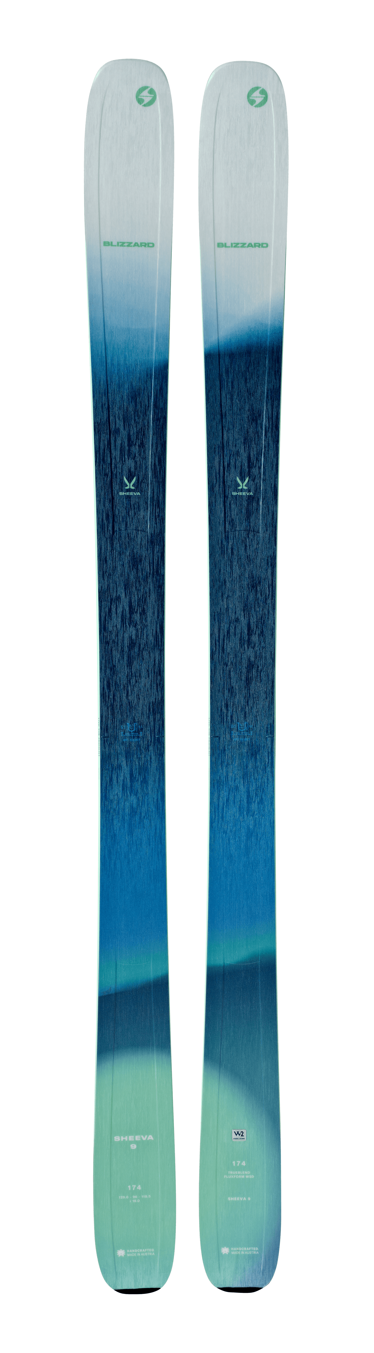 Blizzard Womens SHEEVA 9 Skis 2025