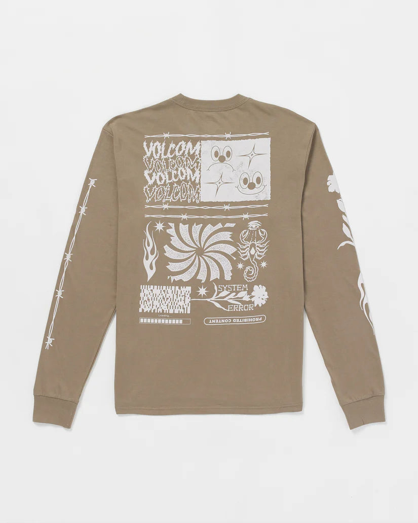 Volcom SYSTEM ERROR Long Sleeve Tee