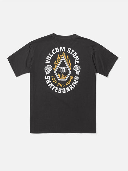 Volcom Skate Vitals fast n loose Short Sleeve Tee