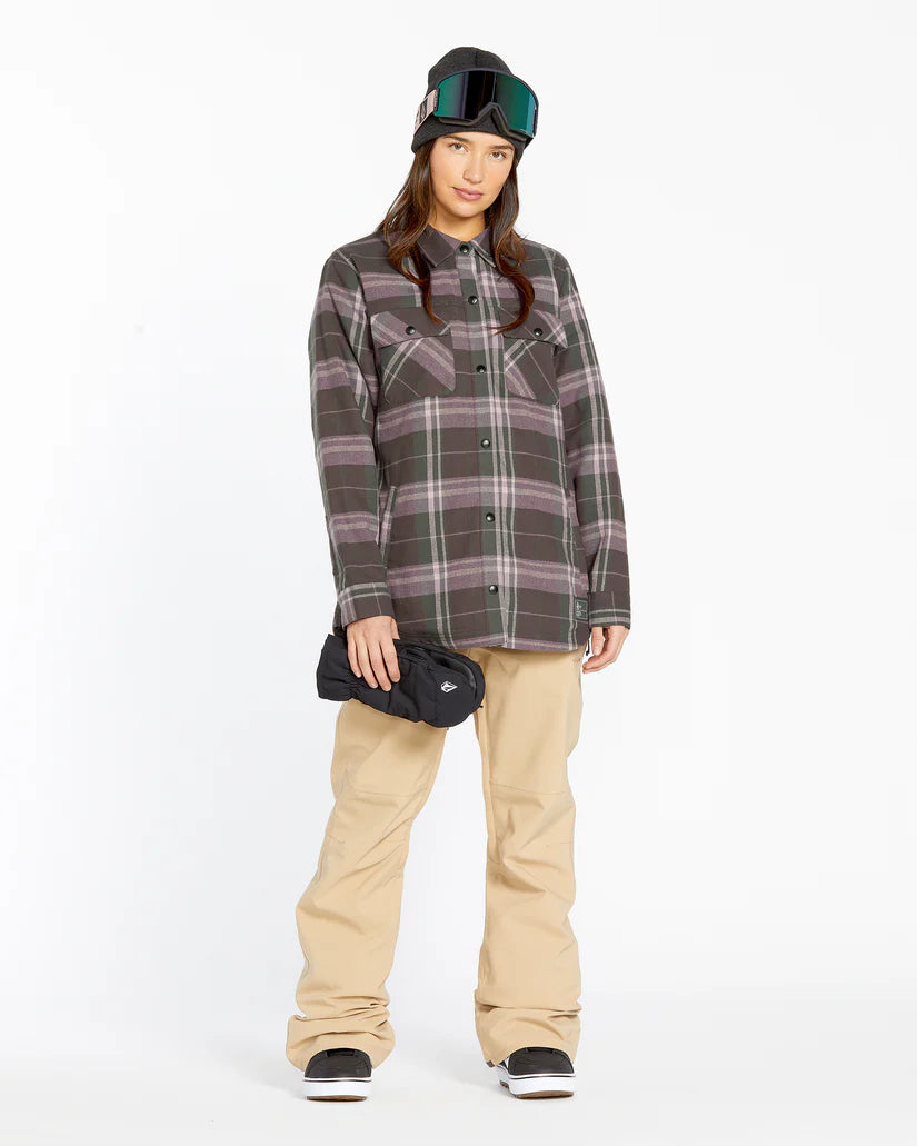 Volcom Womens Insulated RIDING FLANNEL 2025