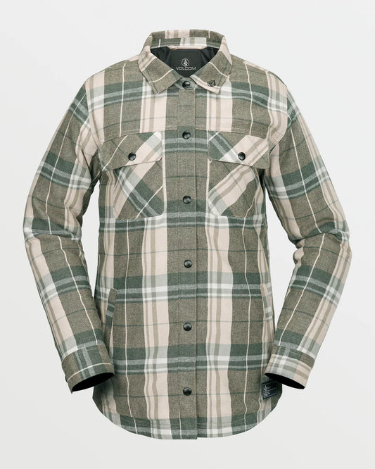 Volcom Womens Insulated RIDING FLANNEL 2025